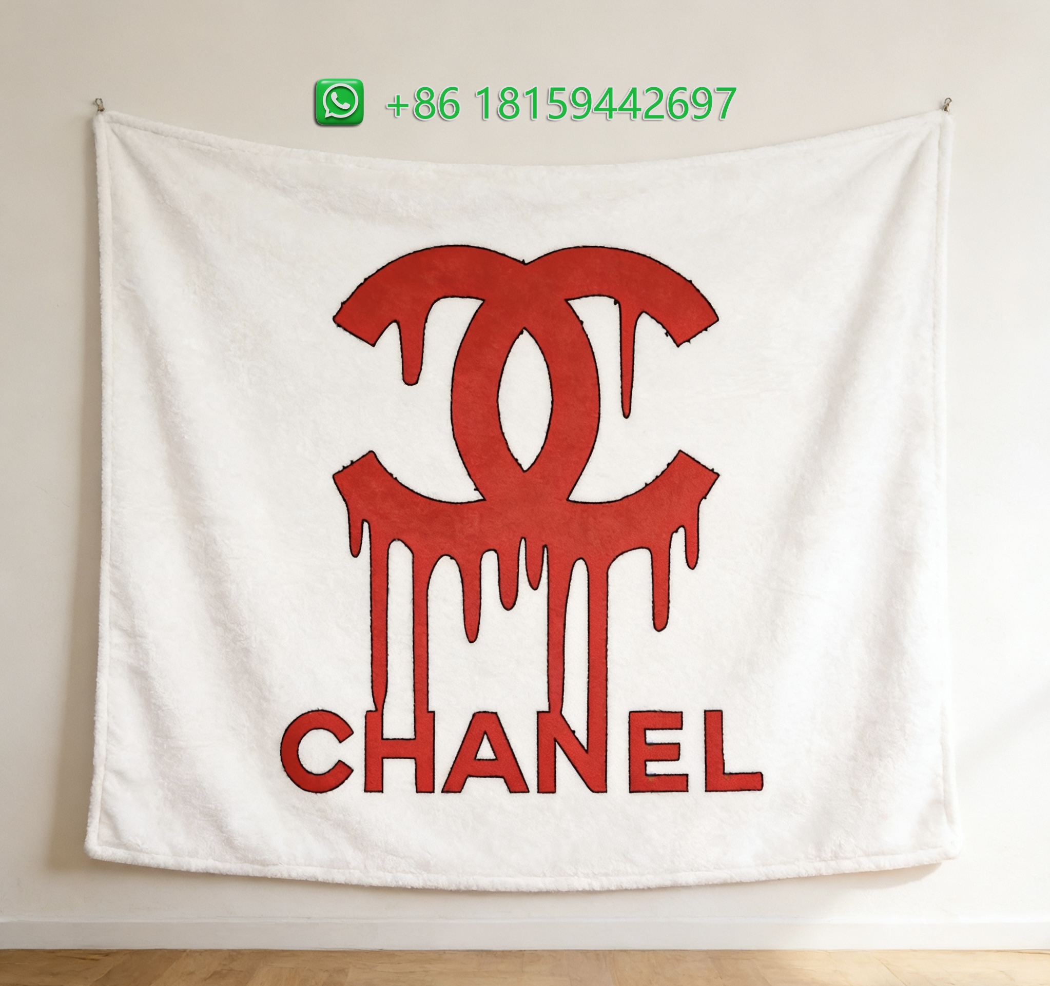 Chanel Throw Blankets
